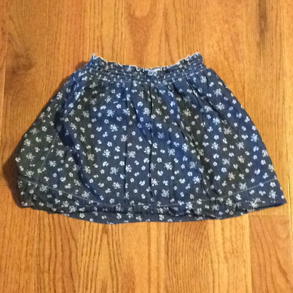 Girls floral skort